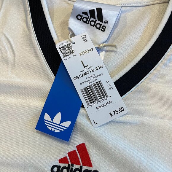 ADIDAS Originals Camo Football Jersey - Picture 8 of 8